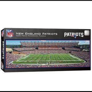 NEW New England Patriots Puzzle Panoramic 1000 PC